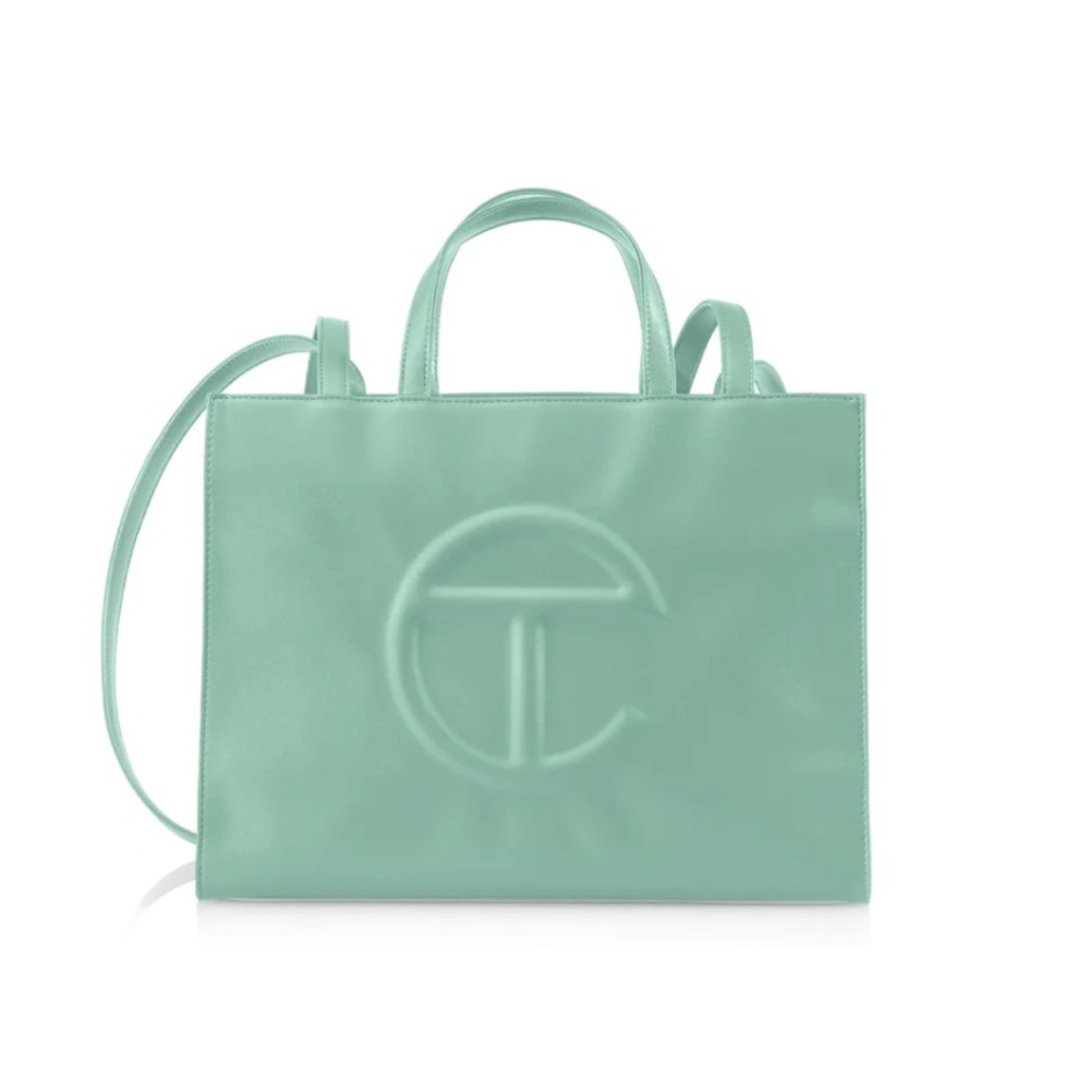 Sage medium telfar bag